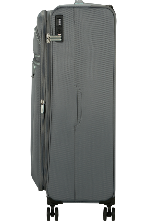 Mala de Viagem Grande 80cm Expansível 4 Rodas Basalto - AeroSpin | American Tourister®