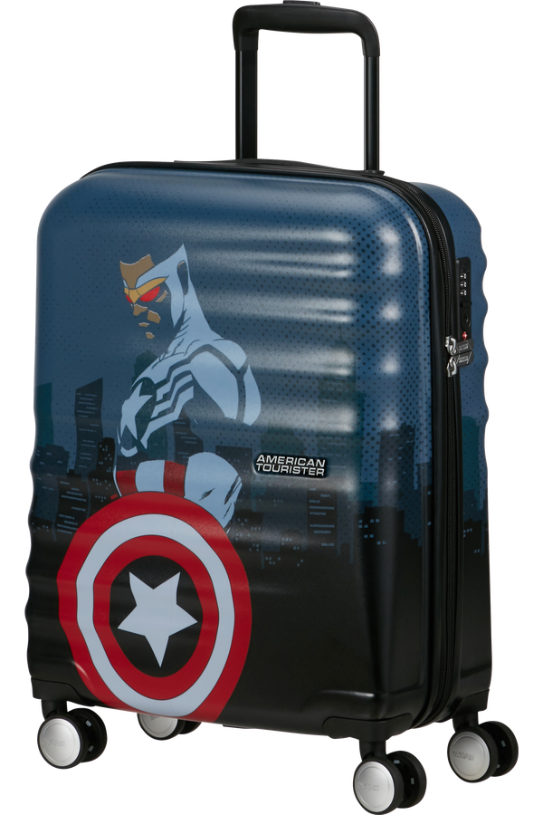 Mala de Cabine 55cm 4 Rodas Falcão - WaveBreaker Marvel | American Tourister®