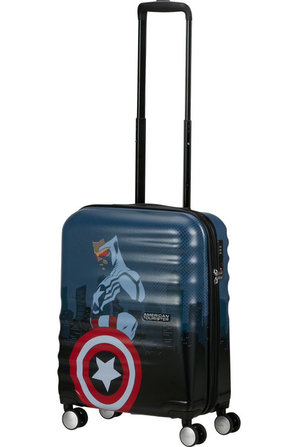 Mala de Cabine 55cm 4 Rodas Falcão - WaveBreaker Marvel | American Tourister®