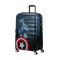 Mala de Viagem Grande 77cm 4 Rodas Falcão - WaveBreaker Marvel | American Tourister
