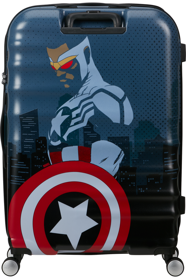 Mala de Viagem Grande 77cm 4 Rodas Falcão - WaveBreaker Marvel | American Tourister®
