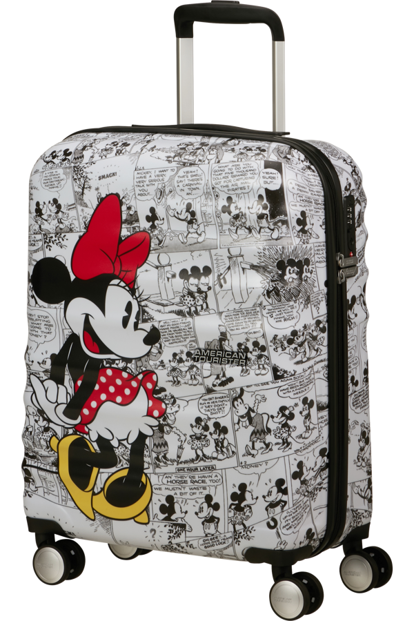 Mala de Cabine 55cm 4 Rodas Minnie Banda Desenhada - WaveBreaker Disney | American Tourister