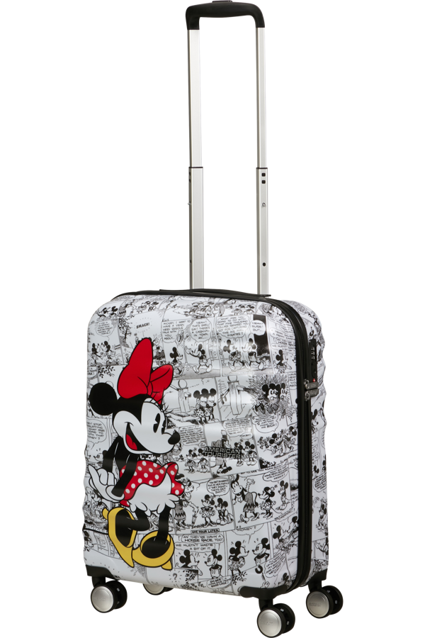 Mala de Cabine 55cm 4 Rodas Minnie Banda Desenhada - WaveBreaker Disney | American Tourister
