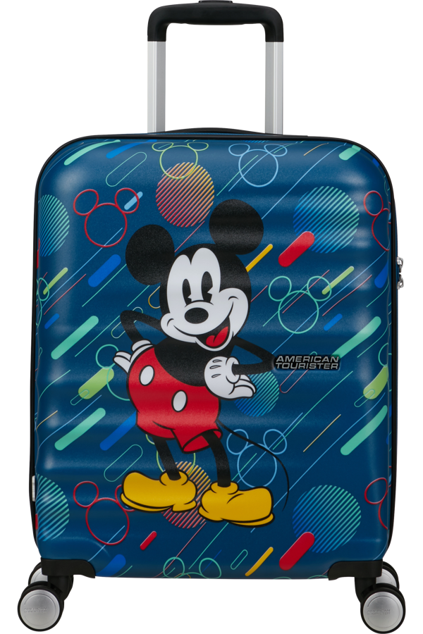 Mala de Cabine 55cm 4 Rodas Mickey Pop Futurista - WaveBreaker Disney | American Tourister