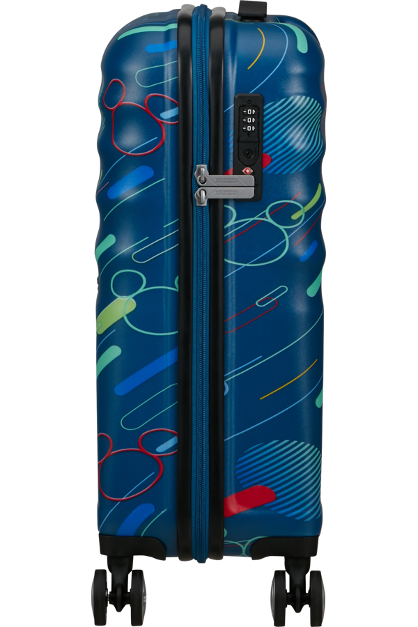 Mala de Cabine 55cm 4 Rodas Mickey Pop Futurista - WaveBreaker Disney | American Tourister
