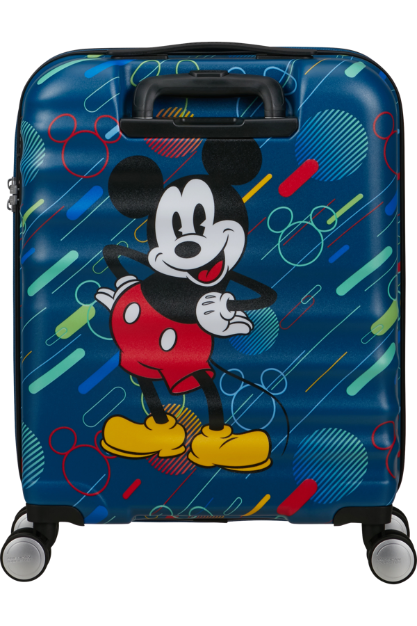 Mala de Cabine 55cm 4 Rodas Mickey Pop Futurista - WaveBreaker Disney | American Tourister