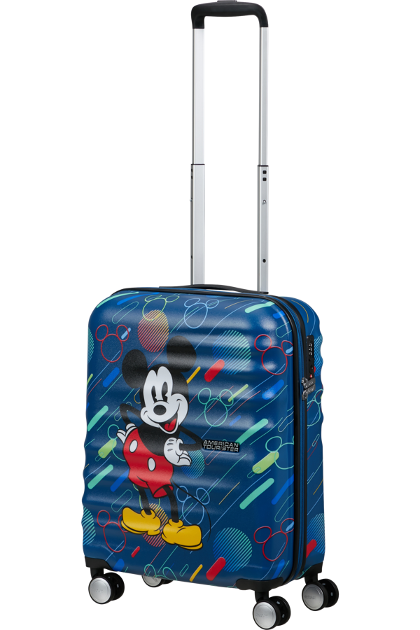 Mala de Cabine 55cm 4 Rodas Mickey Pop Futurista - WaveBreaker Disney | American Tourister