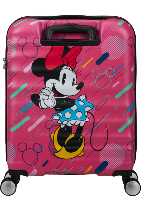 Mala de Cabine 55cm 4 Rodas Minnie Pop Futurista - WaveBreaker Disney | American Tourister
