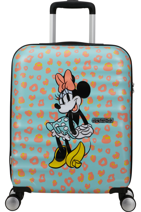 Mala de Cabine 55cm 4 Rodas Minnie Pontos Pastel - WaveBreaker Disney | American Tourister®