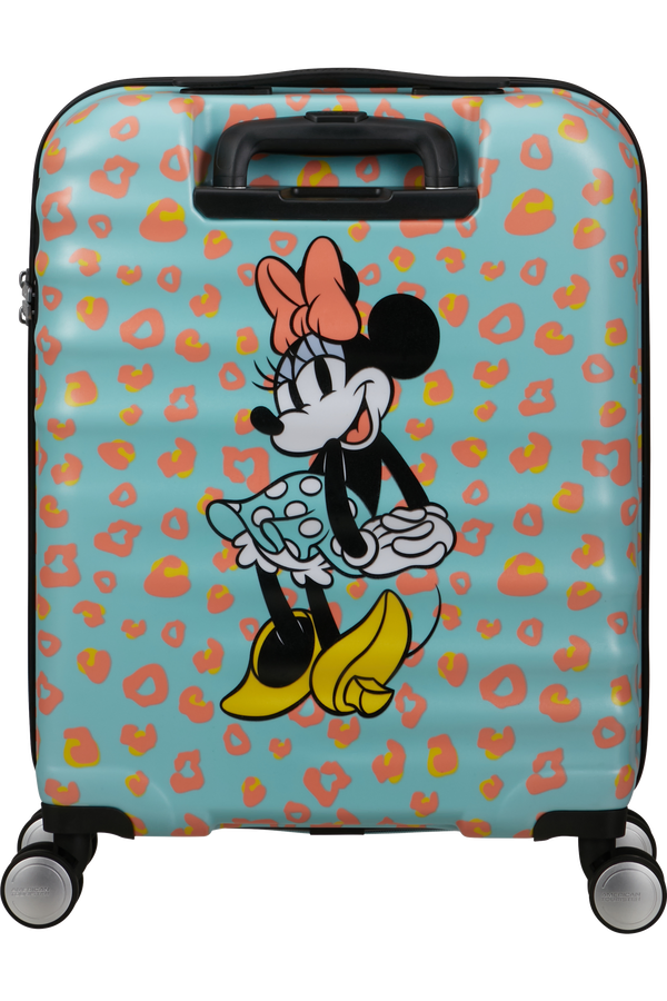 Mala de Cabine 55cm 4 Rodas Minnie Pontos Pastel - WaveBreaker Disney | American Tourister®
