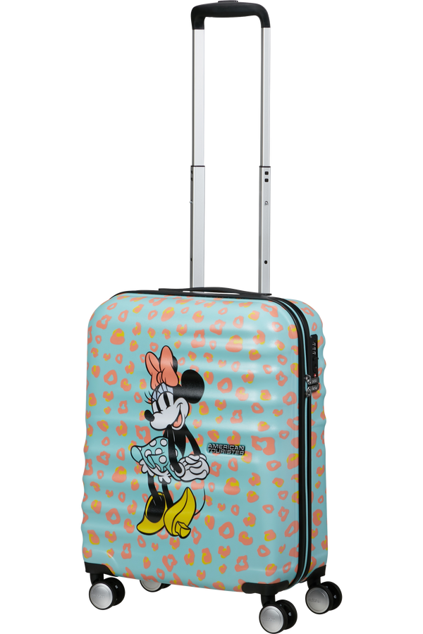 Mala de Cabine 55cm 4 Rodas Minnie Pontos Pastel - WaveBreaker Disney | American Tourister®