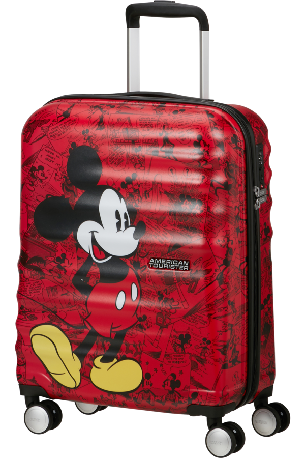 Mala de Cabine 55cm 4 Rodas Mickey Banda Desenhada - WaveBreaker Disney | American Tourister