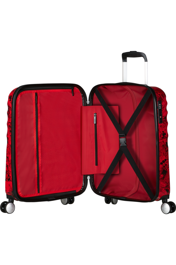 Mala de Cabine 55cm 4 Rodas Mickey Banda Desenhada - WaveBreaker Disney | American Tourister