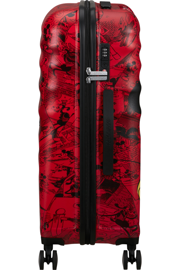 Mala de Viagem Média 67cm 4 Rodas Mickey Banda Desenhada - WaveBreaker Disney | American Tourister