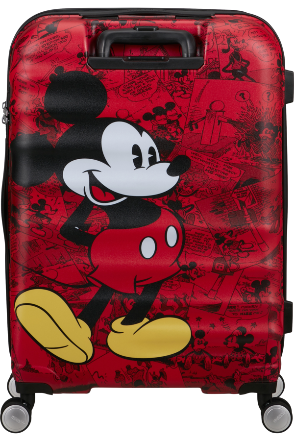 Mala de Viagem Média 67cm 4 Rodas Mickey Banda Desenhada - WaveBreaker Disney | American Tourister