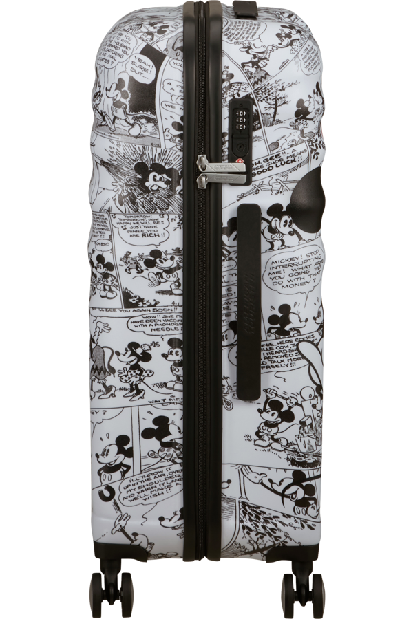 Mala de Viagem Média 67cm 4 Rodas Minnie Banda Desenhada - WaveBreaker Disney | American Tourister
