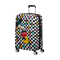 Mala de Viagem Média 67cm 4 Rodas Mickey Xadrez - WaveBreaker Disney | American Tourister