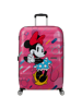 Mala de Viagem Grande 77cm 4 Rodas Minnie Pop Futurista - WaveBreaker Disney | American Tourister
