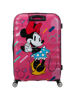 Mala de Viagem Grande 77cm 4 Rodas Minnie Pop Futurista - WaveBreaker Disney | American Tourister