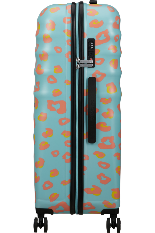 Mala de Viagem Grande 77cm 4 Rodas Minnie Pontos Pastel - WaveBreaker Disney | American Tourister®