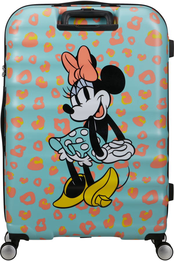 Mala de Viagem Grande 77cm 4 Rodas Minnie Pontos Pastel - WaveBreaker Disney | American Tourister®