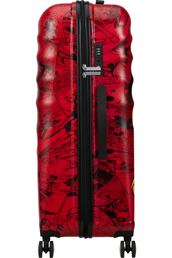Mala de Viagem Grande 77cm 4 Rodas Mickey Banda Desenhada - WaveBreaker Disney | American Tourister