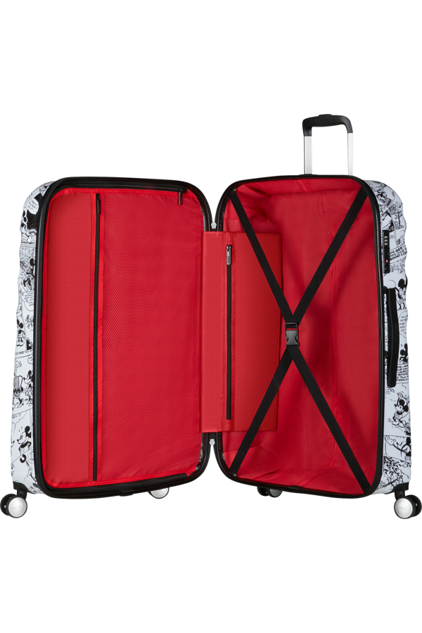 Mala de Viagem Grande 77cm 4 Rodas Minnie Banda Desenhada - WaveBreaker Disney | American Tourister