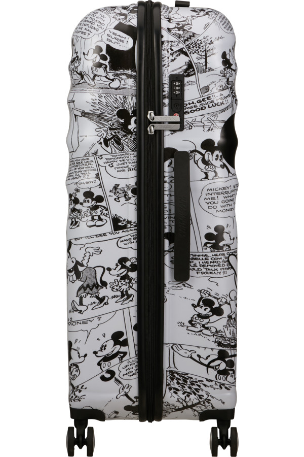 Mala de Viagem Grande 77cm 4 Rodas Minnie Banda Desenhada - WaveBreaker Disney | American Tourister