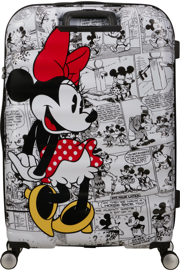 Mala de Viagem Grande 77cm 4 Rodas Minnie Banda Desenhada - WaveBreaker Disney | American Tourister