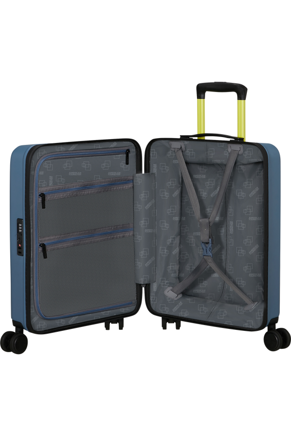 Mala de Cabine 55cm 4 Rodas Azul-Coroa - TrailOn | American Tourister®
