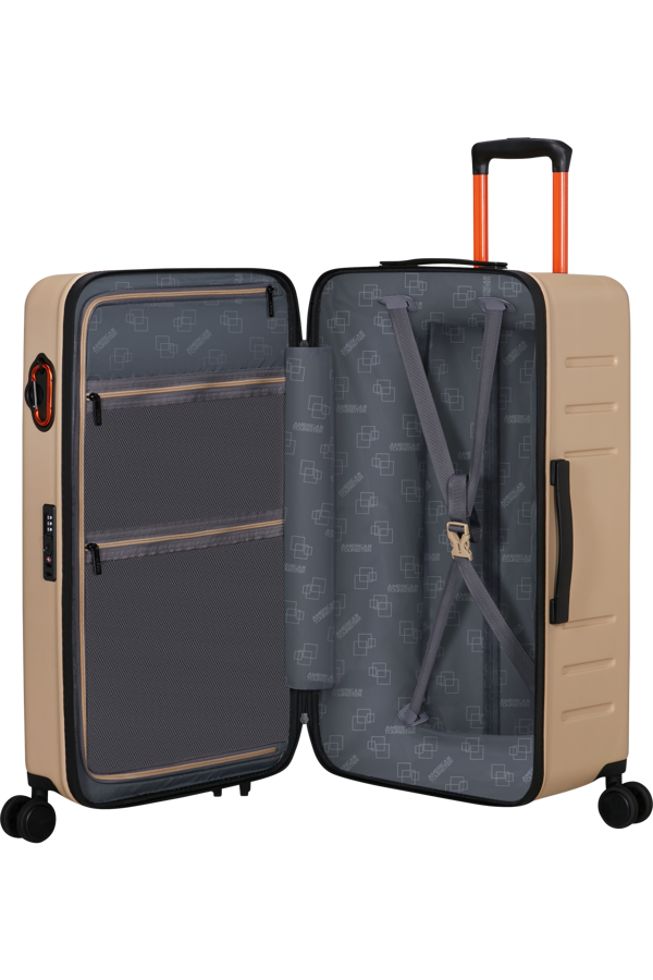 Mala de Viagem Trunk 73cm 4 Rodas Bege - TrailOn | American Tourister