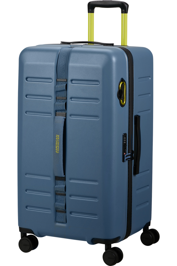Mala de Viagem Trunk 73cm 4 Rodas Azul-Coroa - TrailOn | American Tourister®