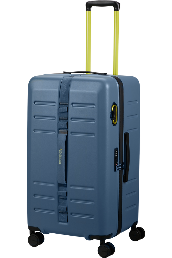 Mala de Viagem Trunk 73cm 4 Rodas Azul-Coroa - TrailOn | American Tourister®