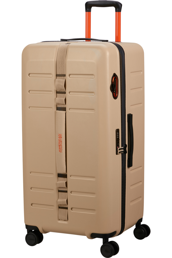 Mala de Viagem Trunk 80cm 4 Rodas Bege - TrailOn | American Tourister