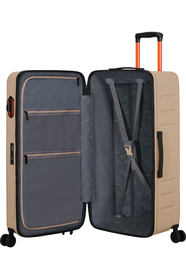Mala de Viagem Trunk 80cm 4 Rodas Bege - TrailOn | American Tourister