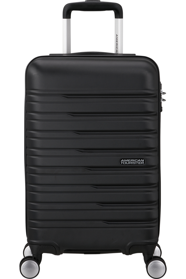 Mala de Cabine 55/23cm 4 Rodas Preto Sombra - Flashline | American Tourister