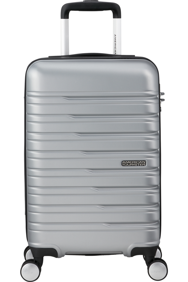 Mala de Cabine 55/23cm 4 Rodas Céu Prata - Flashline | American Tourister