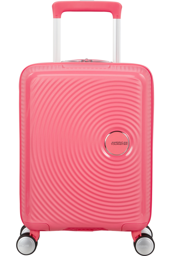 Mala de Viagem Pequena 47cm 4 Rodas Coral - Soundbox Mini | American Tourister