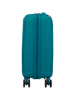 Mala de Viagem Pequena 47cm 4 Rodas Azul-Petróleo - Soundbox Mini | American Tourister
