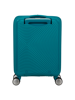 Mala de Viagem Pequena 47cm 4 Rodas Azul-Petróleo - Soundbox Mini | American Tourister