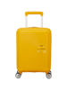 Mala de Viagem Pequena 47cm 4 Rodas Amarela - Soundbox Mini | American Tourister