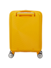 Mala de Viagem Pequena 47cm 4 Rodas Amarela - Soundbox Mini | American Tourister