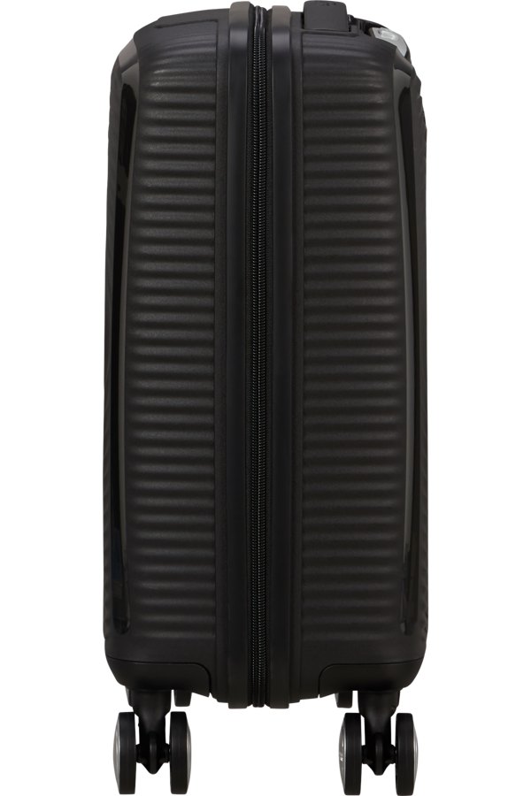 Mala de Viagem Pequena 47cm 4 Rodas Preta - Soundbox Mini | American Tourister