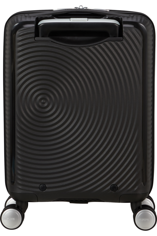 Mala de Viagem Pequena 47cm 4 Rodas Preta - Soundbox Mini | American Tourister