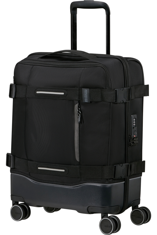 Mala de Viagem Cabine 55cm 4 Rodas Preto Asfalto - Urban Track | American Tourister