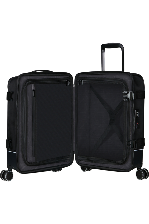 Mala de Viagem Cabine 55cm 4 Rodas Preto Asfalto - Urban Track | American Tourister