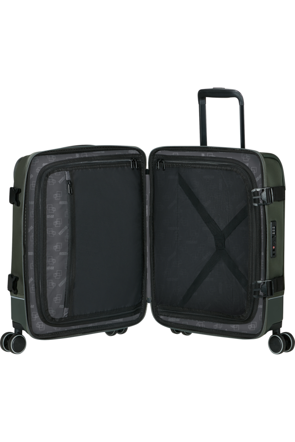 Mala de Viagem Cabine 55cm 4 Rodas Caqui Escuro - Urban Track | American Tourister