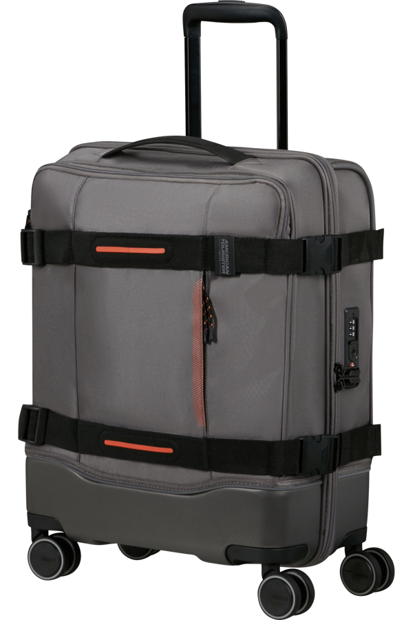 Mala de Viagem Cabine 55cm 4 Rodas Cinza Escuro - Urban Track | American Tourister
