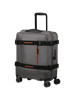 Mala de Viagem Cabine 55cm 4 Rodas Cinza Escuro - Urban Track | American Tourister