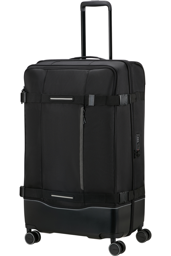 Mala de Viagem Grande 79cm 4 Rodas Preto Asfalto - Urban Track | American Tourister